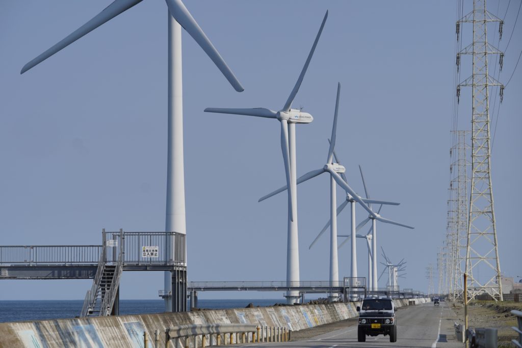 Japan to use wind, batteries to meet lofty 2050 carbon goal