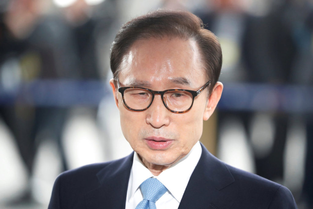 S. Korea's top court upholds 17-year prison sentence to ex-president Lee over corruption