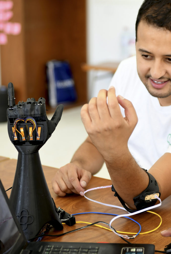 Tunisian startup prints solar-powered bionic hands