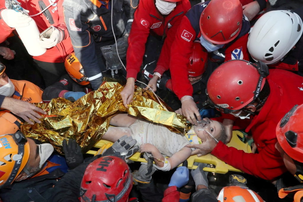 Europe: 'Our Miracle', Girl rescued 4 days after Turkey quake