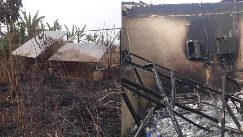 Herdsmen set solar power station on fire in Ogun
