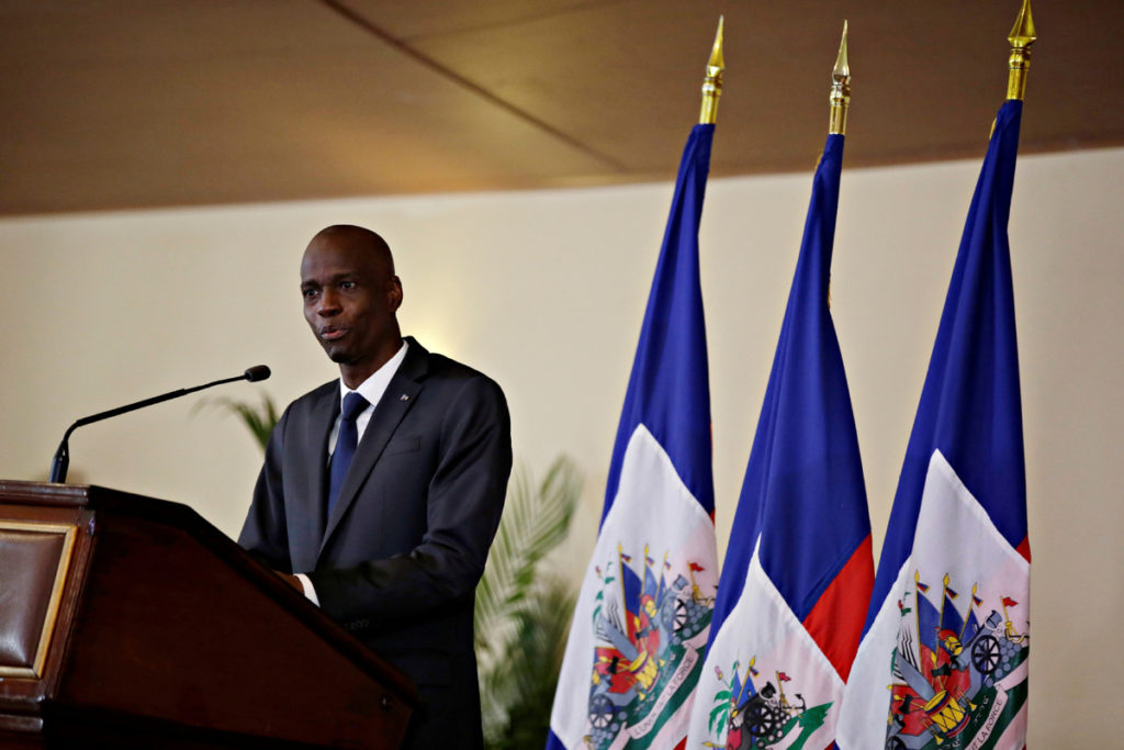 Haiti's National Police arrest the gunmen suspected of killing Haitian President Jovenel Moise