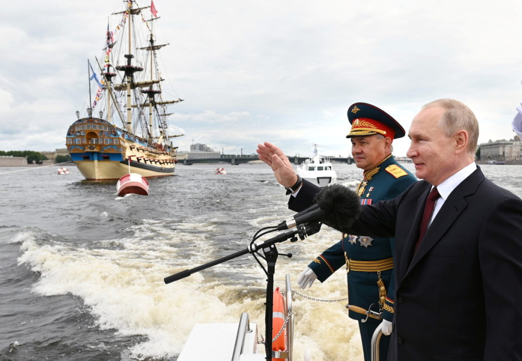 The Russian Navy can detect any enemy and launch a "lethal strike" if needed -- Putin