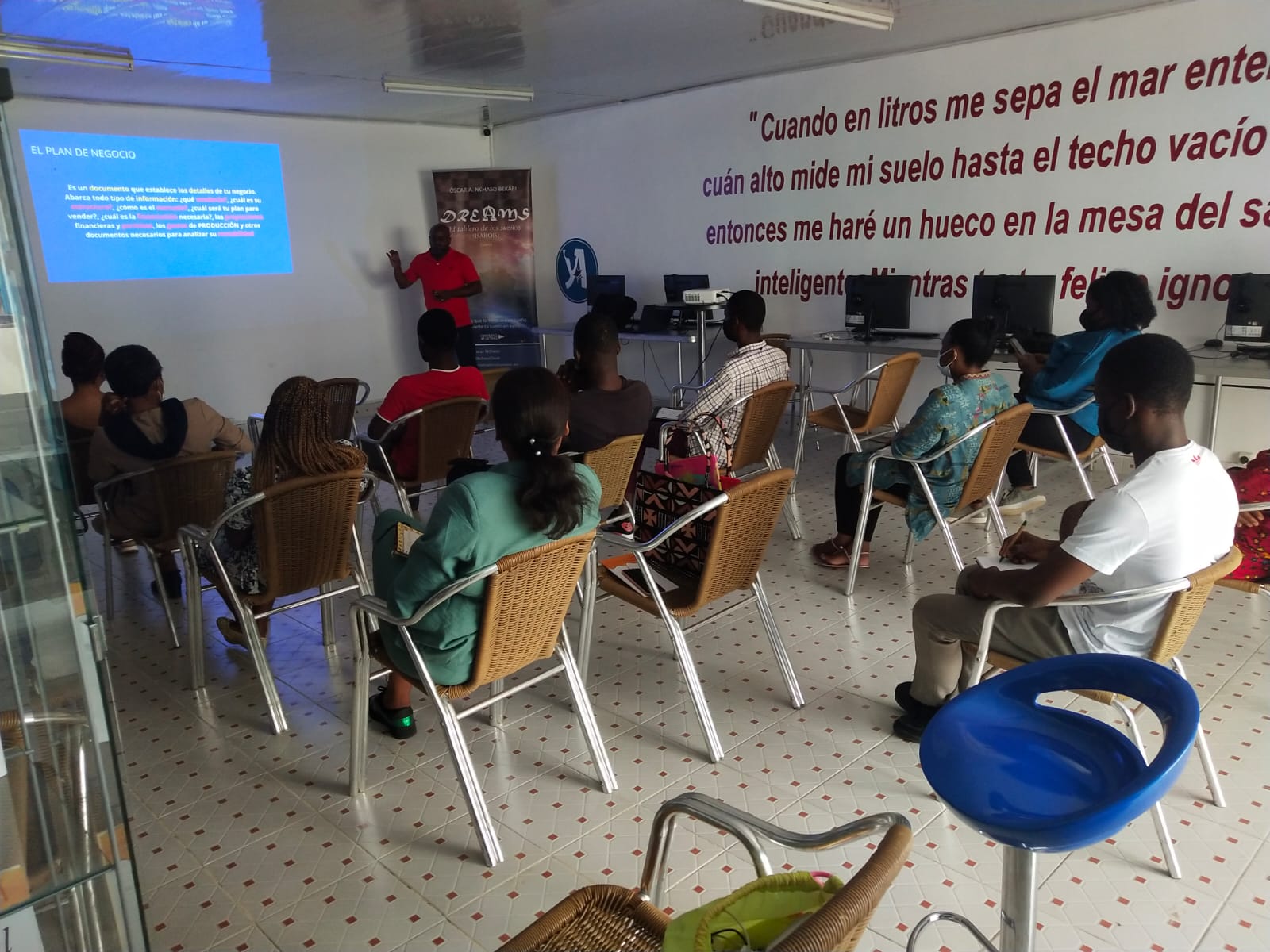 Equatorial Guinea: Dreams Talks Clocks One Year