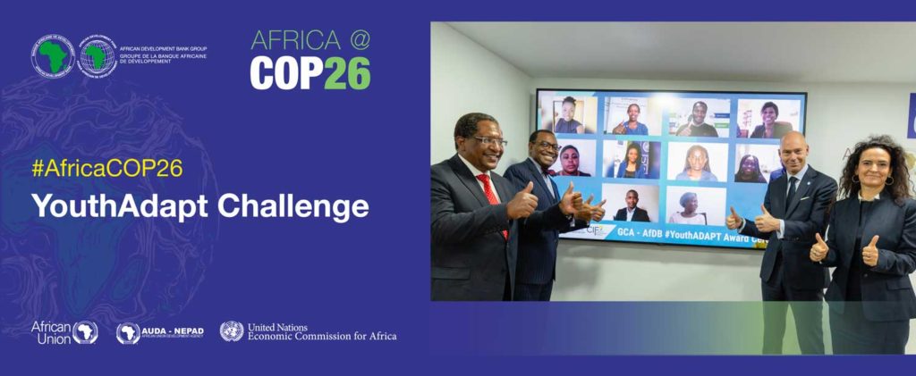 Winners of the 2021 YouthADAPT Solutions Challenge announced at COP26