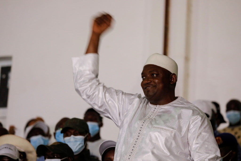 Banjul: Barrow announced winner in Gambia election