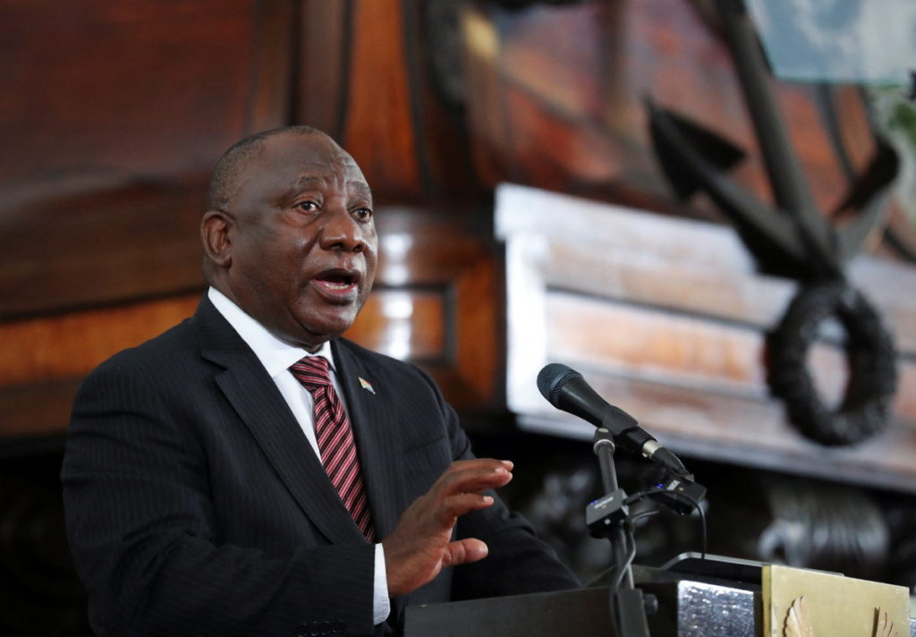JOHANNESBURG: South African president tests positive for COVID-19
