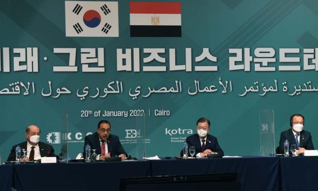 CAIRO: South Korean president designates 3 axes of economic cooperation with Egypt