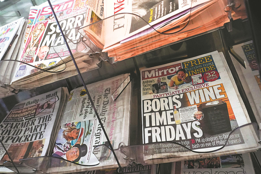 LONDON: 'Wine time Fridays' heap pressure on British PM