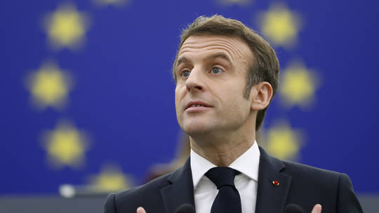 French leader Emmanuel Macron calls for new 'European order'