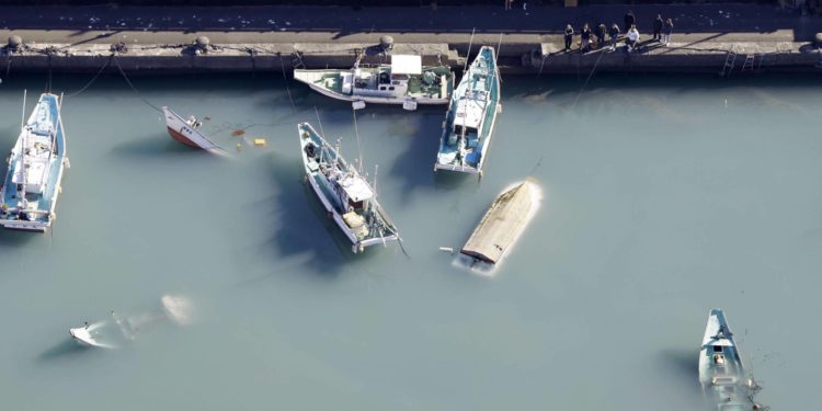 Japan's Pacific coast hit by tsunami waves after Underwater Volcano Eruption