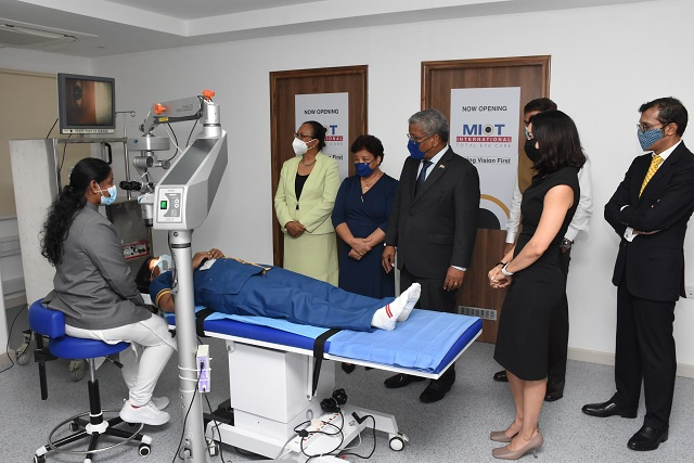 Health: Chennai’s MIOT International opens eye care facility in Seychelles