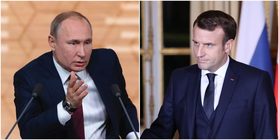 MOSCOW/PARIS: Putin, Macron discuss Ukraine issue over phone