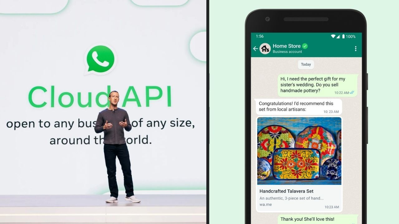 Mark Zuckerberg Announces Launch Of Whatsapp Cloud API