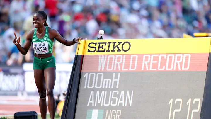 AfroSports: Tobi Amusan Breaks 100m Hurdles World Record