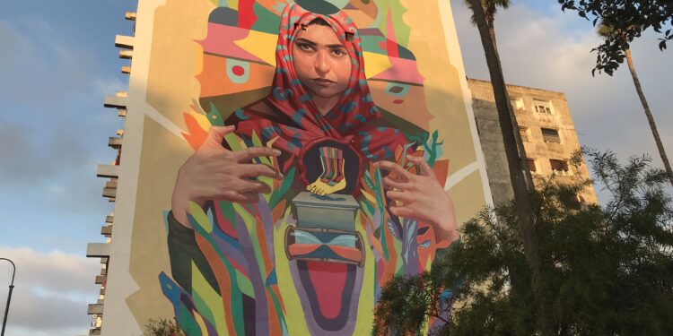 Culture: Artists Beautify Rabat Streets with Giant Murals