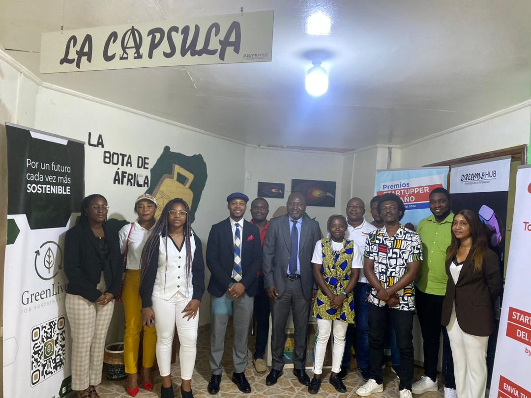 Equatorial Guinea: The Director General of Total Energies visits Dreams Hub’s incubator