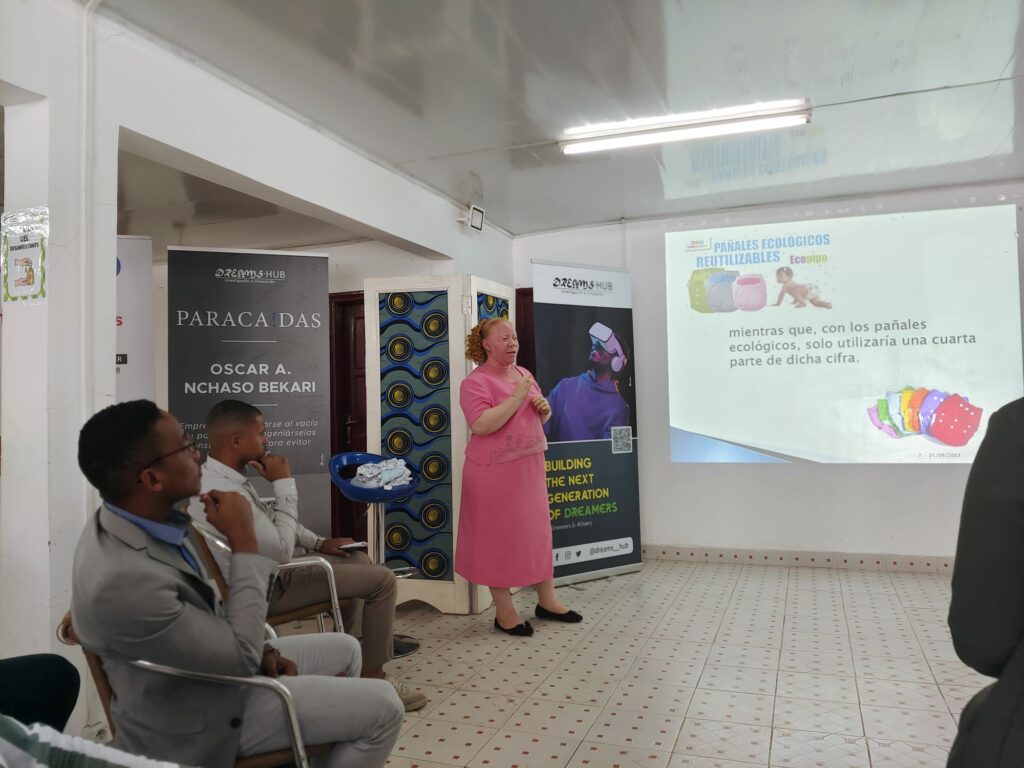 Equatorial Guinea: Ecological diapers and menstrual pads; the winning project of 'Pitch Your Dreams'