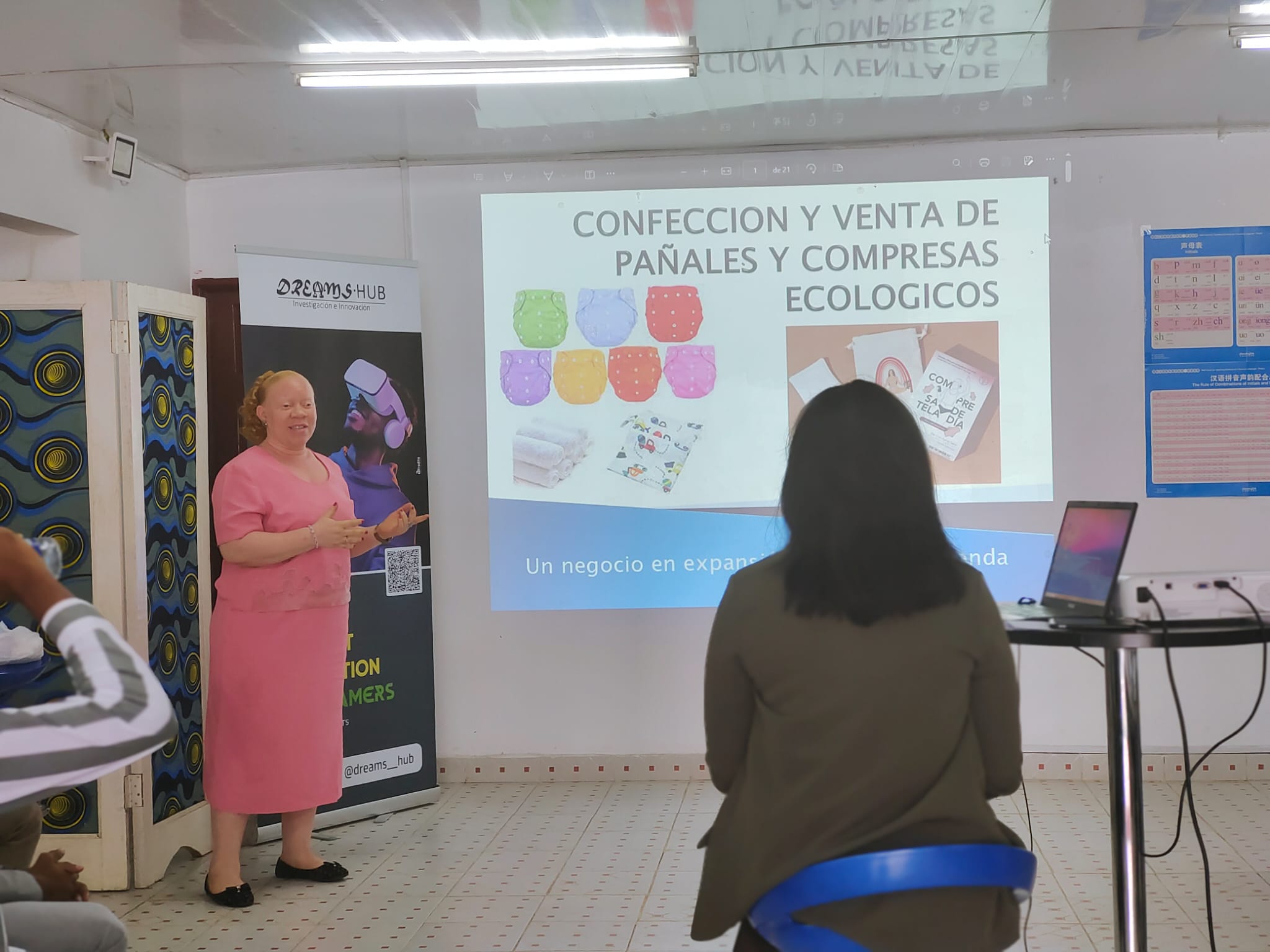 Equatorial Guinea: Ecological diapers and menstrual pads; the winning project of 'Pitch Your Dreams'