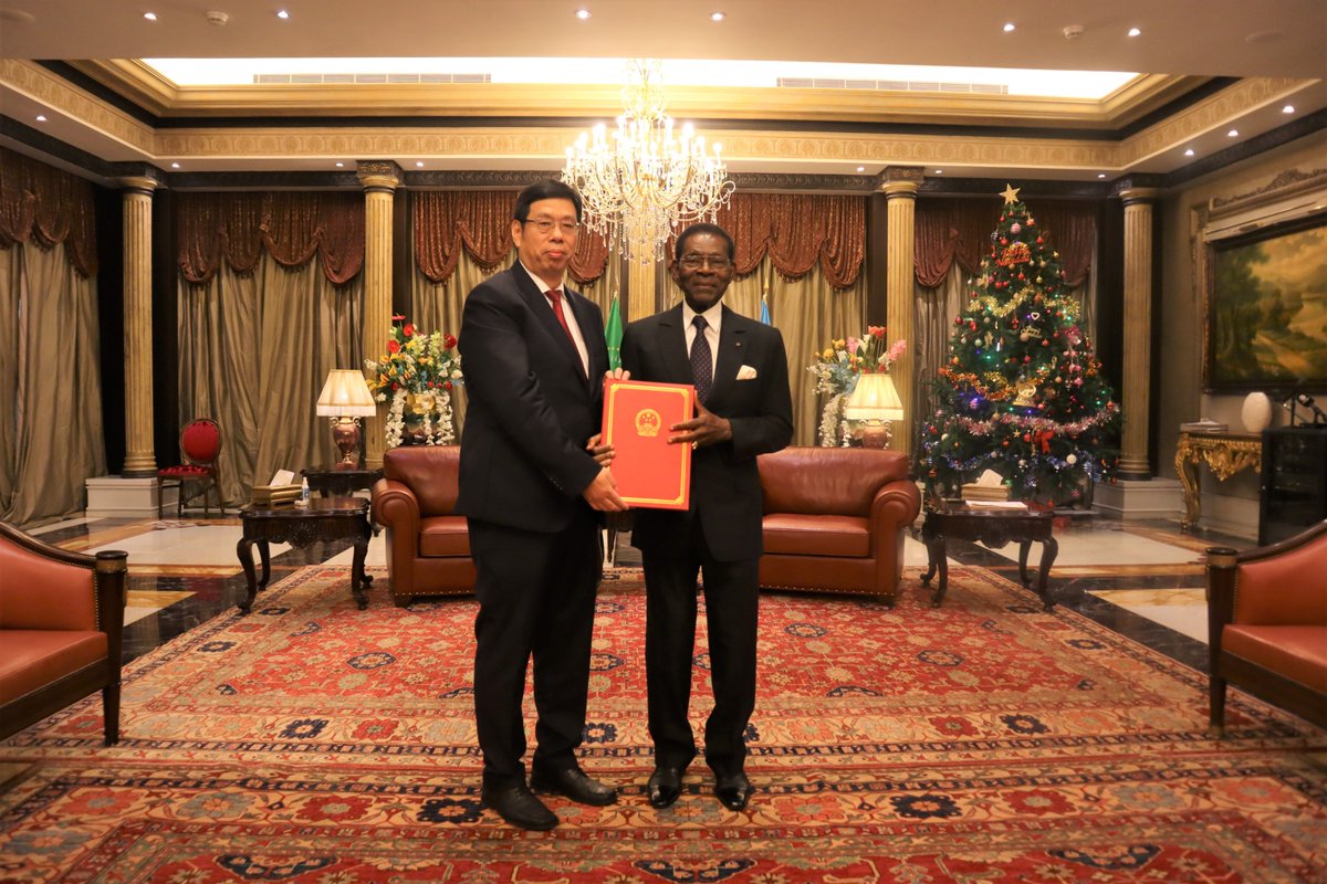 A New Chapter in Diplomacy: Chinese Ambassador Presents Credentials to President Obiang of Equatorial Guinea
