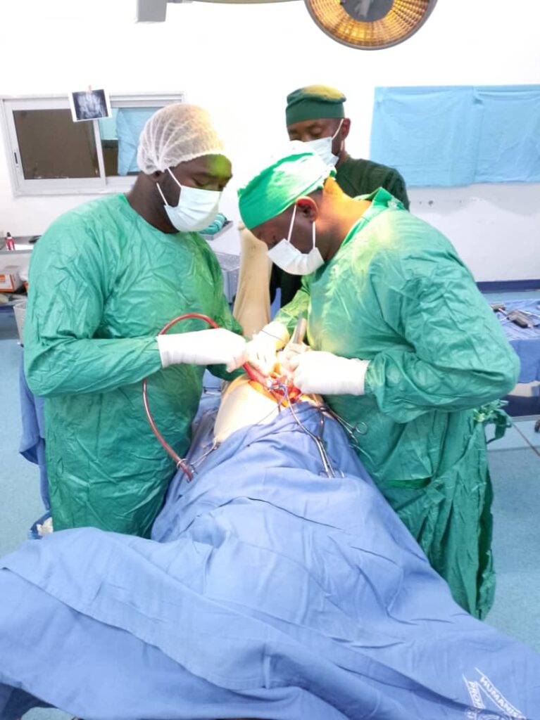 Surgical Triumph in Cameroon: Medical Expert ANNE NJOM NLEND Applauds Successful Hip Prosthesis Surgery